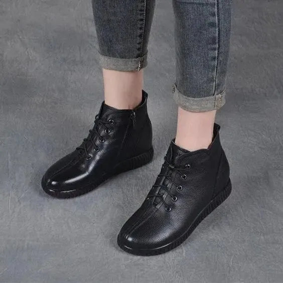 Lace-up Ankle Boots