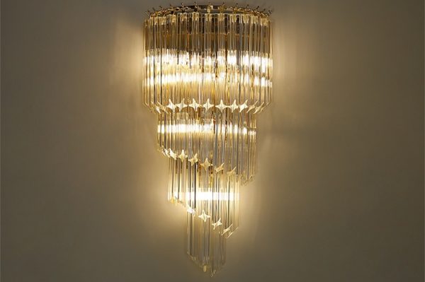 Luxury Cascading Wall Lamp