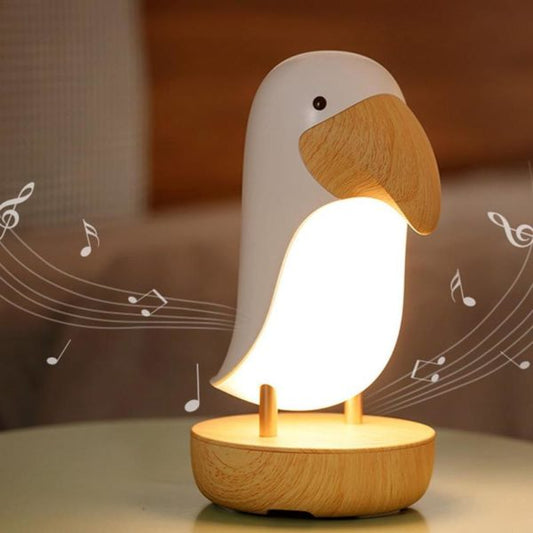 Toucan Lamp with Bluetooth Speaker