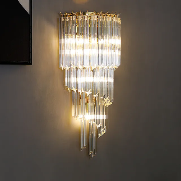 Luxury Cascading Wall Lamp