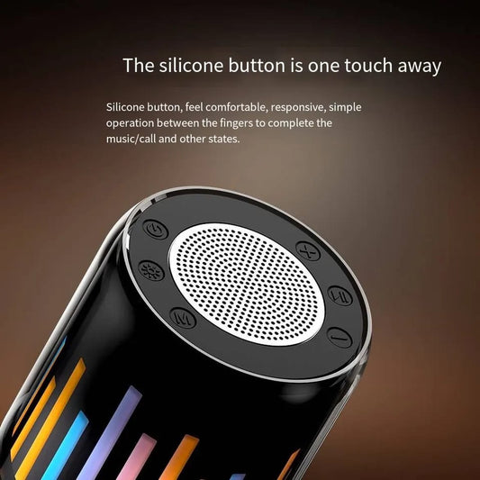 Colored Beam Bluetooth Speaker