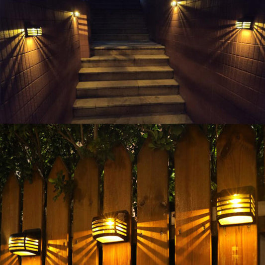 Solar Powered Outdoor Wall Lamp