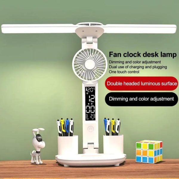 Multipurpose Fan Desk Lamp