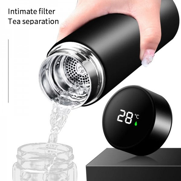 LED Display Vacuum Flask