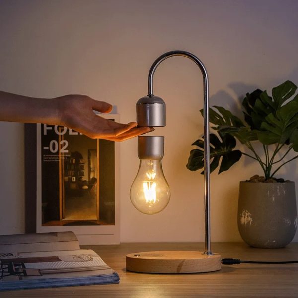 Magnetic Levitation Light Bulb