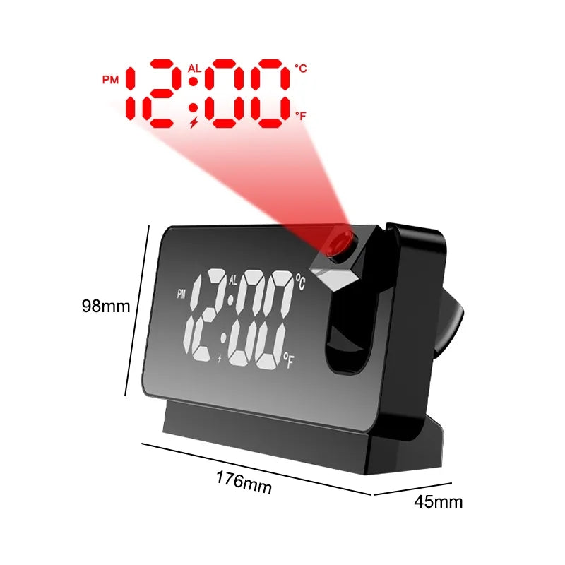 Digital Projection Alarm Clock