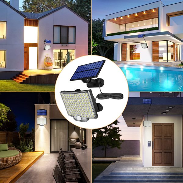 PIR Solar Motion Sensor Lamp