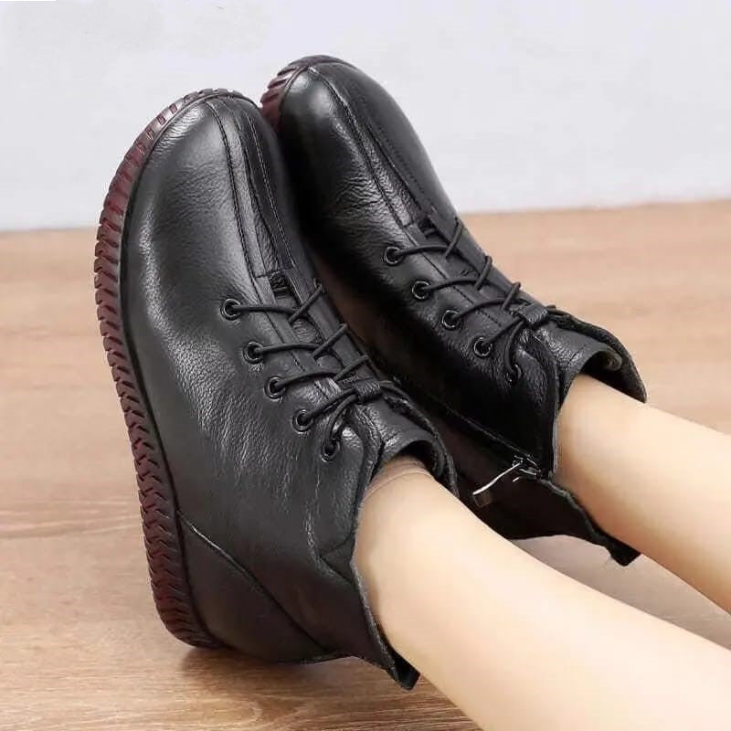 Lace-up Ankle Boots