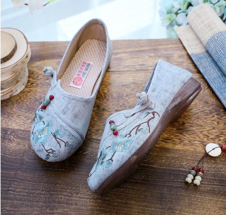 Canvas Ballet Flats