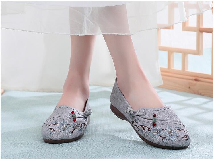 Canvas Ballet Flats