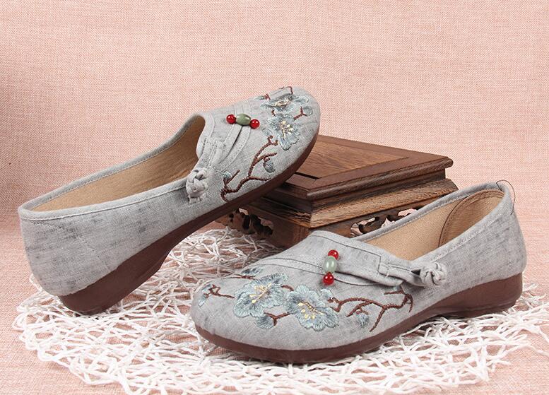 Canvas Ballet Flats