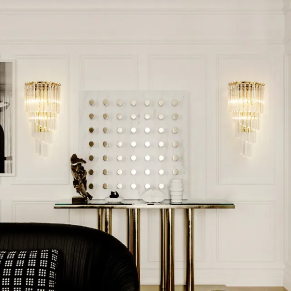 Luxury Cascading Wall Lamp