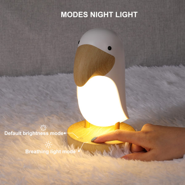Toucan Lamp with Bluetooth Speaker