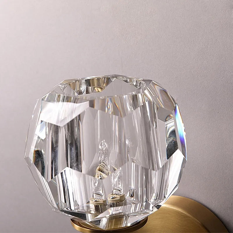 Crystal Wall Sconce