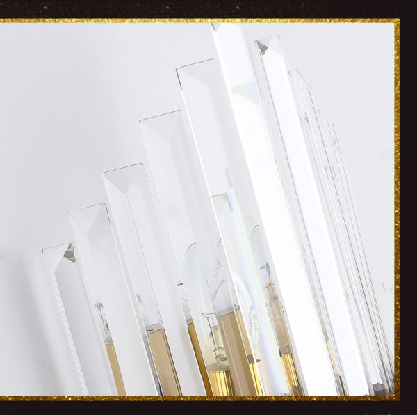 Luxury Gold Crystal Lamp