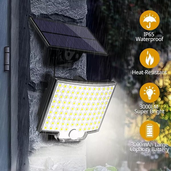 PIR Solar Motion Sensor Lamp