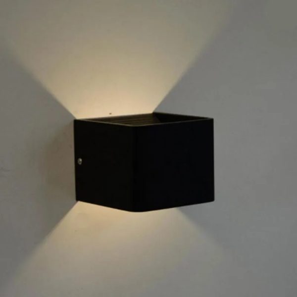 Aluminium Square LED Wall Light