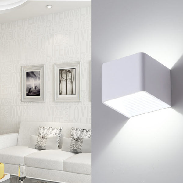Aluminium Square LED Wall Light